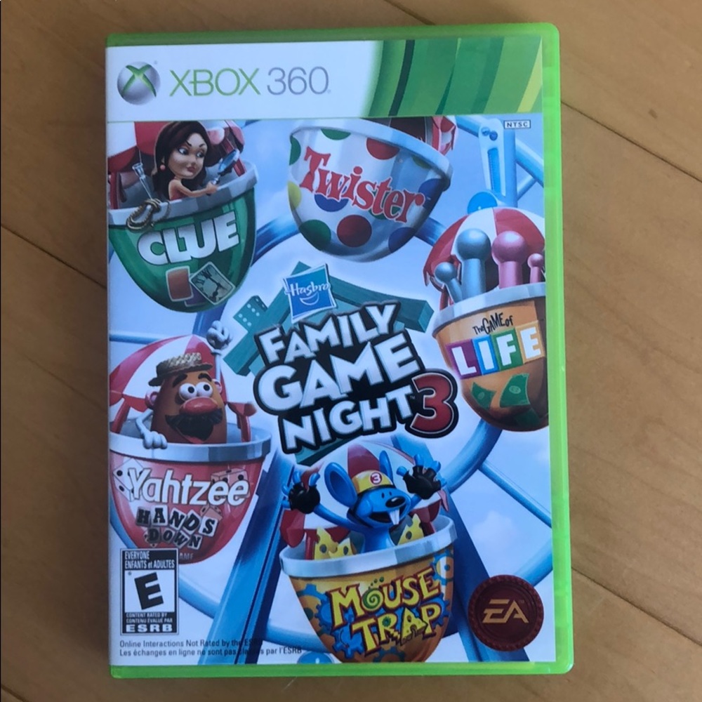 Family Game Night 3 XBOX360 Disc